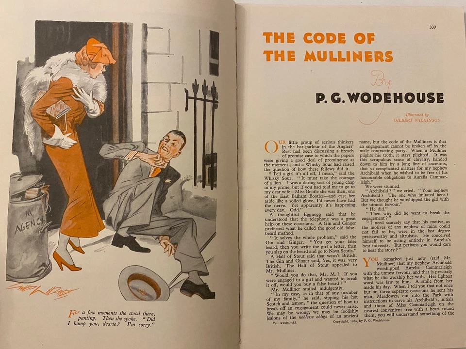 A Collection Of P G Wodehouse complete short stories In The Strand Magazine  - Image 2 of 4