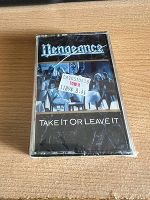 VENGEANCE ''TAKE IT OR LEAVE IT'' ORIGINAL AUDIO CASSETTE - NOS