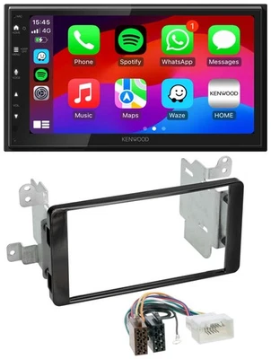 Kenwood MP3 USB DAB 2DIN Bluetooth Autoradio für Mitsubishi Outlander ab 2012 - Bild 1 von 4