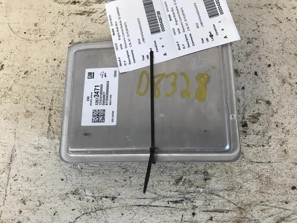 Módulo de controle de motor usado (ECM) serve: 2016 Buick Envision controle eletrônico Mo - Imagem 2 de 4