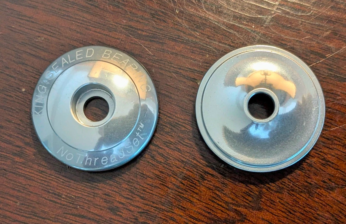 Chris King Silver 1 1/8 in Steerer Tube Diameter Bicycle Headsets