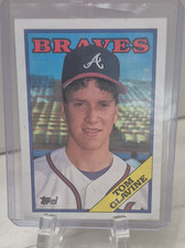 Topps 1988 Tom Glavine Rookie Baseball Base Set #779 Atlanta Braves