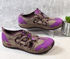 Chaco Kids Junior Performance Footwear Hiking Shoes Purple Tan Size 5 EU 36 Du