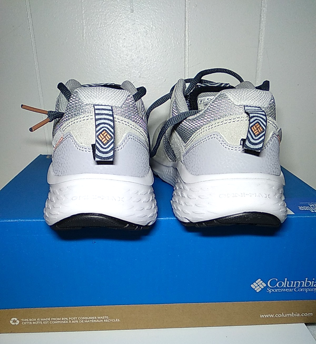 Columbia Benson Hiking Shoes Mens 8 India Ink Blue Omni Max BM7306 Sneakers NEW Men main image 3