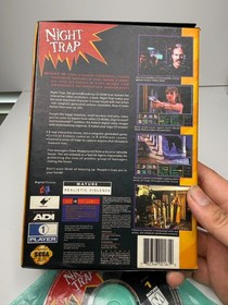 Night Trap (Sega CD 32X) CIB Complete w/ Manual Tested Working 