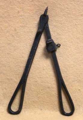 Antique Cast Iron Hand Tool for  Blacksmith,  Etcher (?)