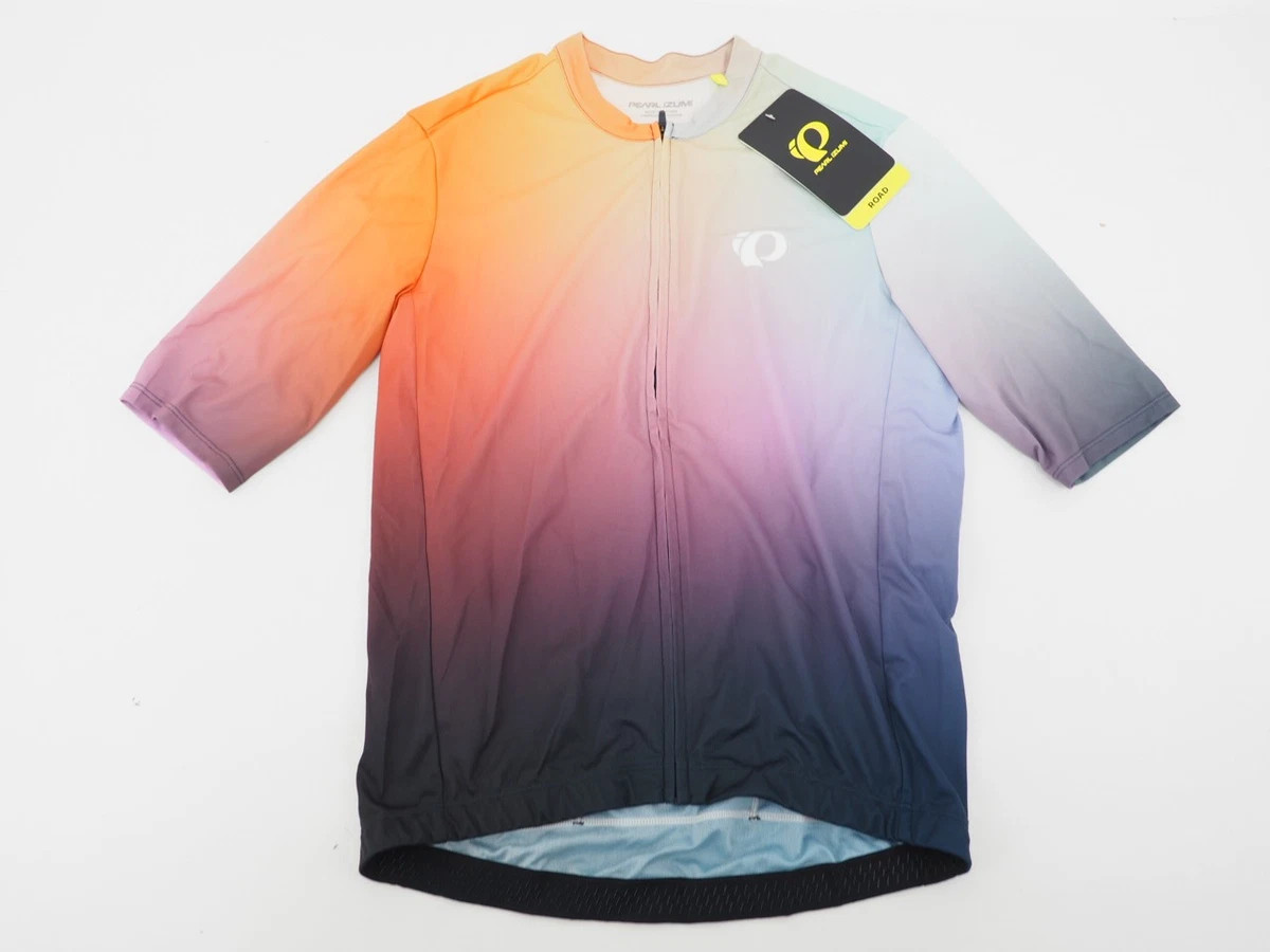 Maillot Cycliste Pearl Izumi Tour Homme – Taille M – Orange/Rose – Occasion