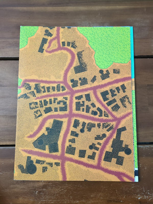 TSR 1993 Forgotten Realms Dungeons And Dragons Ruins Of Myth Map