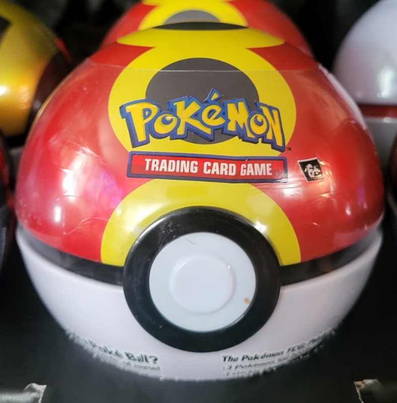 Pokemon TCG Pokeball Tin Brand New Factory Sealed (Repeat Ball Pokeball)