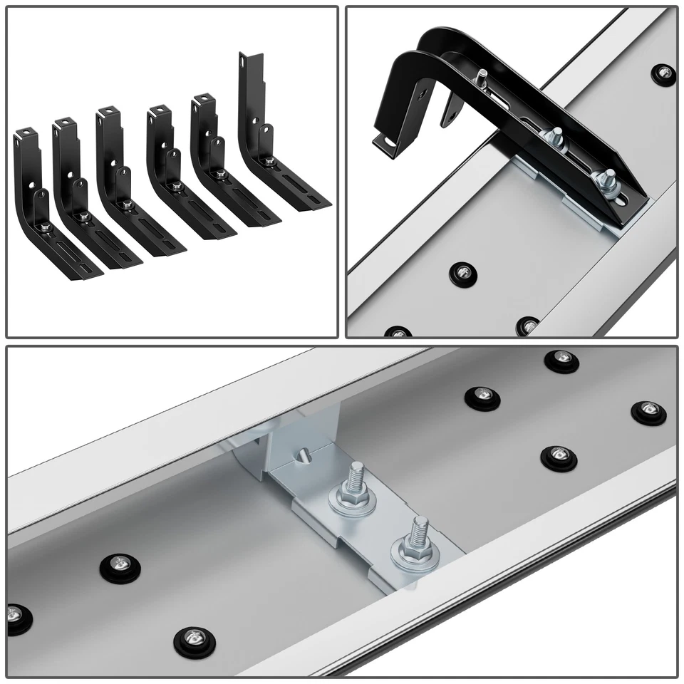 estriberas barra escalonada de 6,5" para Chevy Colorado GMC Canyon 2004-2012 doble cabina Foto 4 de 4