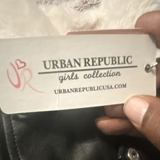 Urban Republic Girls Collection Black Jacket Teens Regular Size