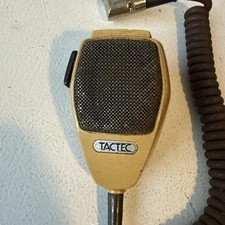 Tactec Hand Microphone For radio Transmission. Untested, Selling For Parts