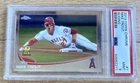 2013 Topps Chrome Mike Trout Sliding #1 PSA 9