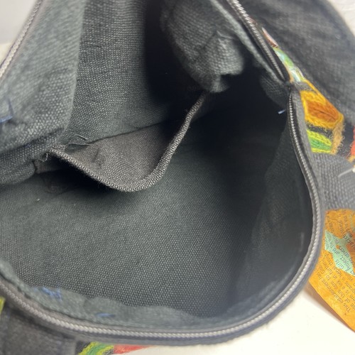 Silly Yeti Boho Hippie Jute Purse Duffle Bag Embroidered Floral. - 第 10/10 張圖片