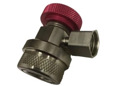 Yellow Jacket Chrome High-Side Automotive R-134a Coupler with Control Valve