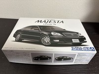 Aoshima 1/24 The Model Car Series No.152 Toyota UZS186 Crown Majesta 2006 Bau...