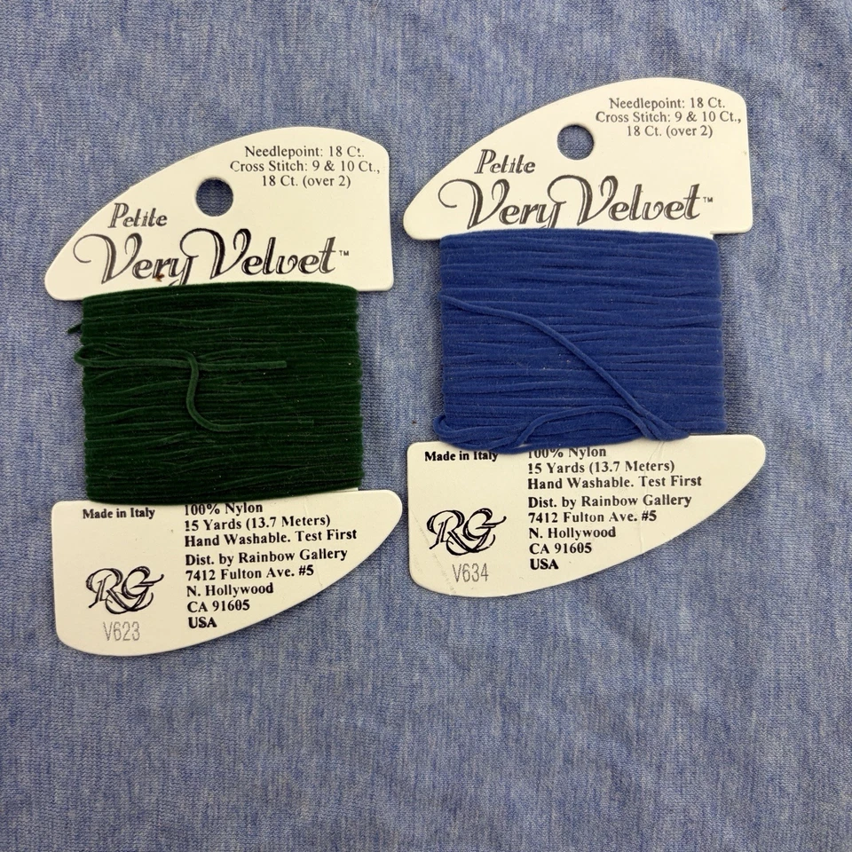 Lot of 9 Rainbow Gallery Grandeur Flair Fiesta! Neon Rays Very Velvet Blue Green - Image 2 of 4