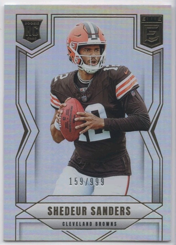 2025 Donruss Elite SHEDEUR SANDERS /999 BROWNS RC Rookie Browns