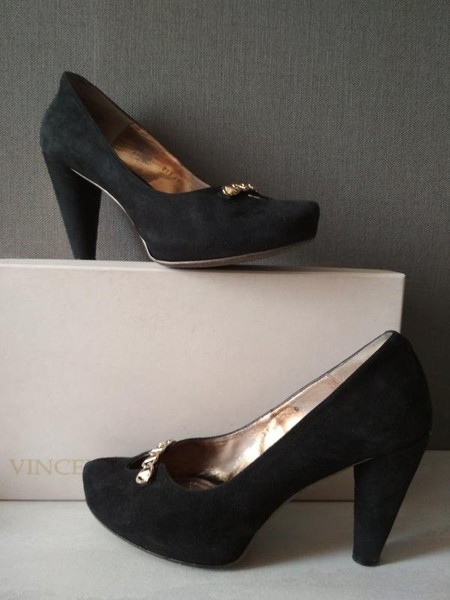 Women Vince Camuto Heels Black 36.5