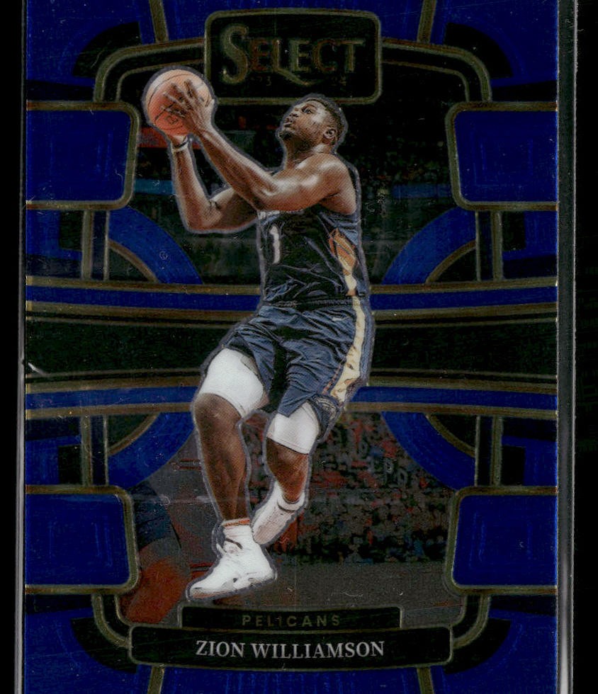 2023-24 Panini Select #36 Zion Williamson Blue (Retail Base) Pelicans
