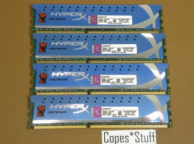 Kingston HyperX Genesis KHX1600C9D3K2/8GX DDR3 PC3-12800u (4) x