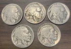 Buffalo Nickel Lot 1920S 1921 1923S 1924D 1937 FREE SHIPPING