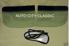 1949 1950 1951 1952 Chevrolet Windshield Glass Cpe Sedan 2 Piece Gasket w/Chrm