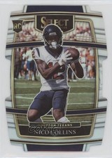 2021 Panini Select Concourse Silver Prizm Die-Cut Nico Collins #69 07i7