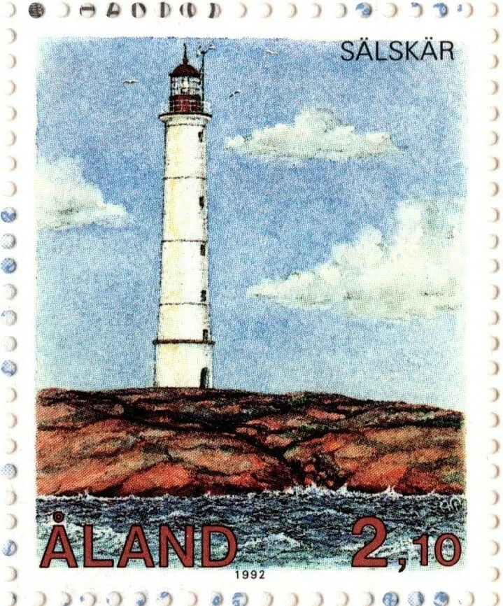 FINLAND 1992 ALAND ISLAND LIGHTHOUSES BOOKLET FOUR STAMPS MNH - Image 3 of 4