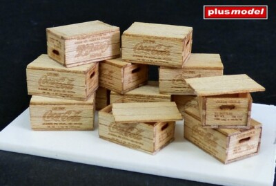 plusmodel 450 Transportkisten Flaschen Diorama 1:35 US wooden boxes for bottles