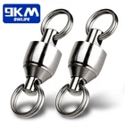 Heavy Duty Ball Bearing Rolling Swivels 11-110lb Stainless Split for Sea Rings