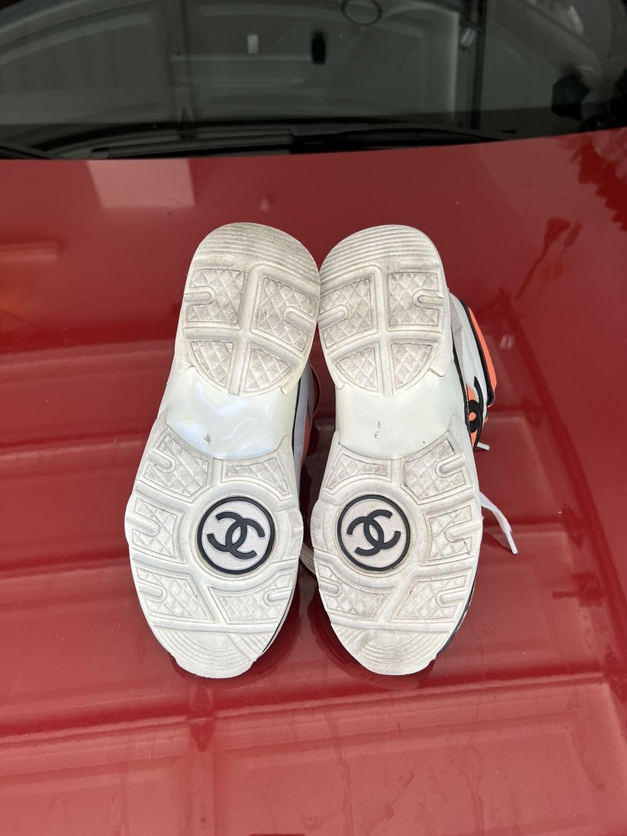 Chanel Interlocking CC Logo Sneakers Size 37 | eBay Chanel Interlocking CC Logo Sneakers Size 37 | eBay