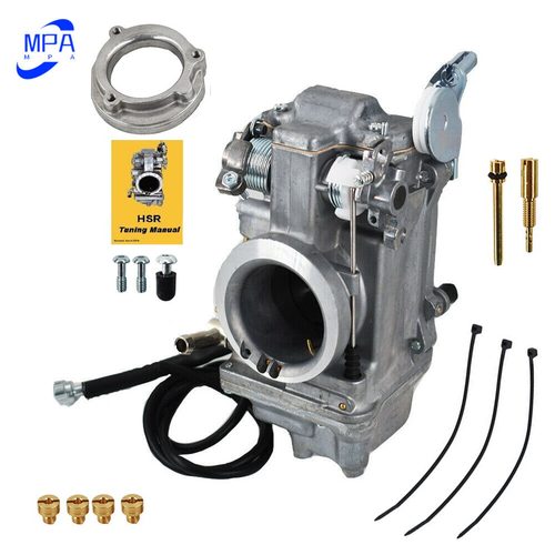 Polish Carburetor For Mikuni 42mm Harley HSR42 Evo Evolution Twin Cam TM42 Carb - Foto 4