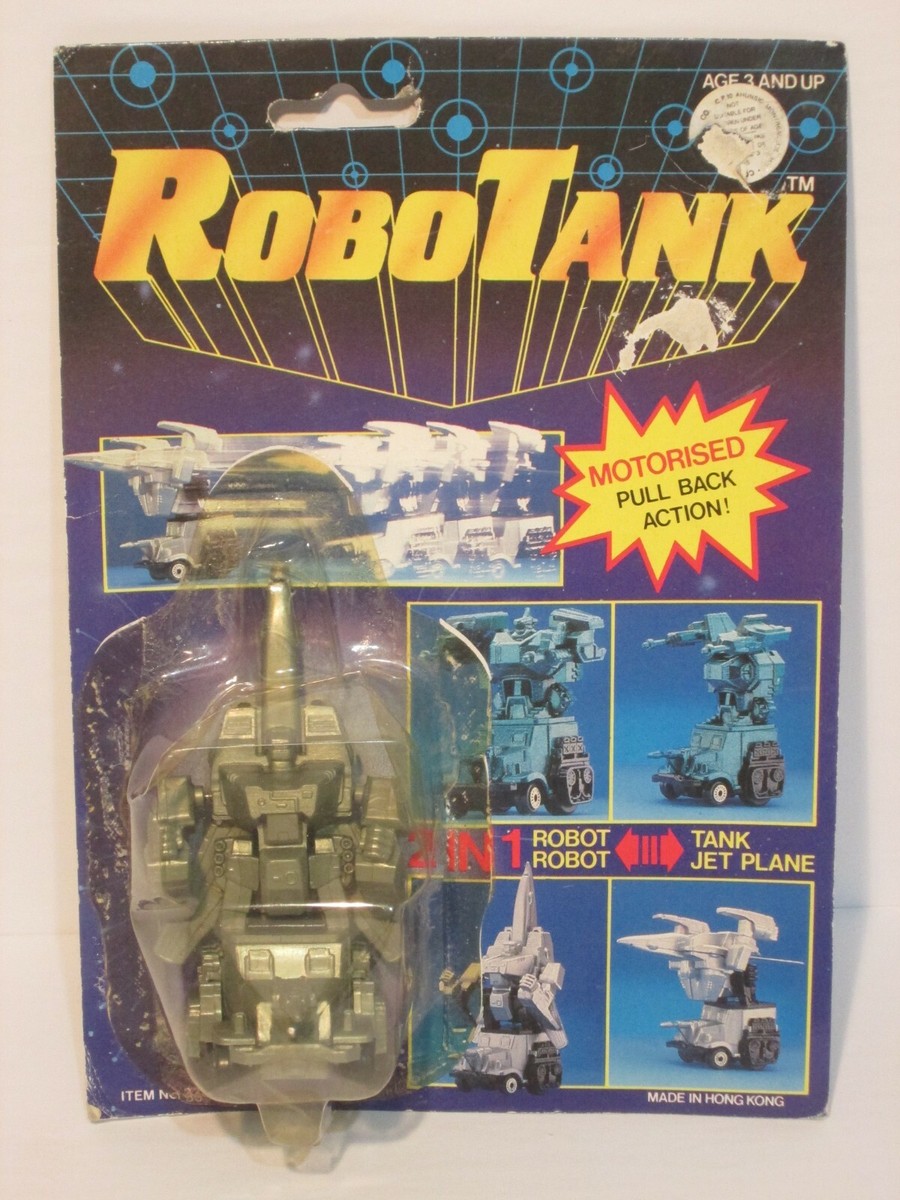 Brand New Very Rare Vintage 1984 RoboTank Transforming Robot | eBay