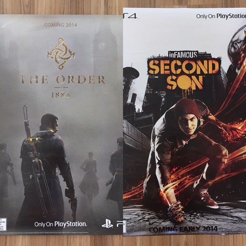 inFAMOUS SECOND SON Double-Sided POSTER 