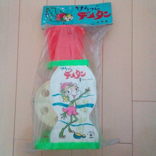 【NEW】Rare Sofubi Tatsunoko Fun Demetan Waterwheel with Tracking, F/S - Picture 2 of 6