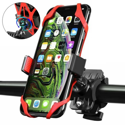 Motorcycle Bicycle Bike Handlebar Mount Holder for Cell Phone iPhone 15 14 13 12