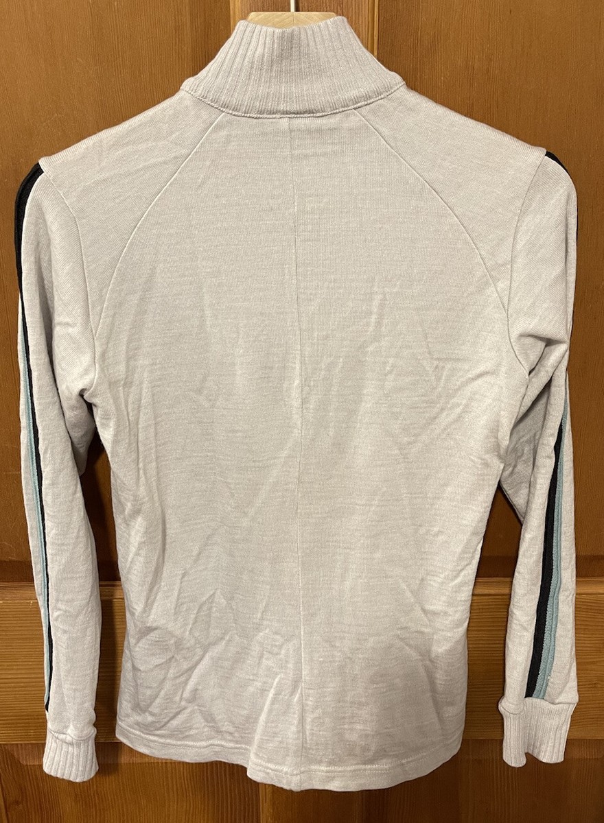 Pull Icebreaker Homme Laine Mérinos SportLTD, 1/4 Zip, Taille M, Noir, Très Bon état