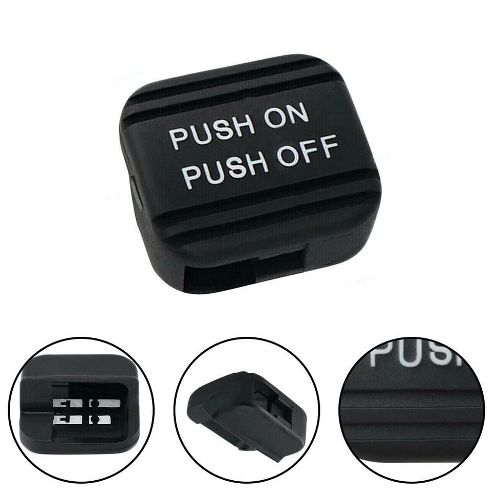 Pastilla de pedal de freno de estacionamiento de emergencia negra para Honda CR-V 2012 2013 2014 2015 2016 Foto 2 de 4