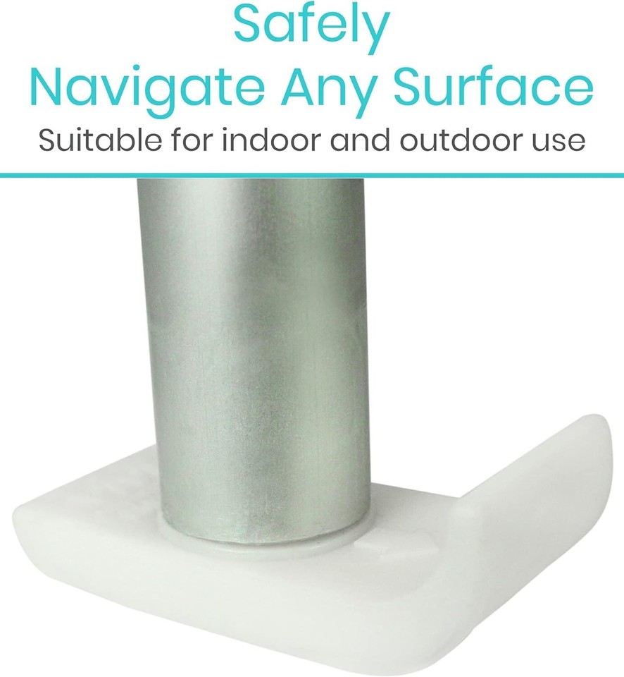 New! 4 Pcs. Walker Ski Glides & Covers Feet Coaster Cap Gliders (B16