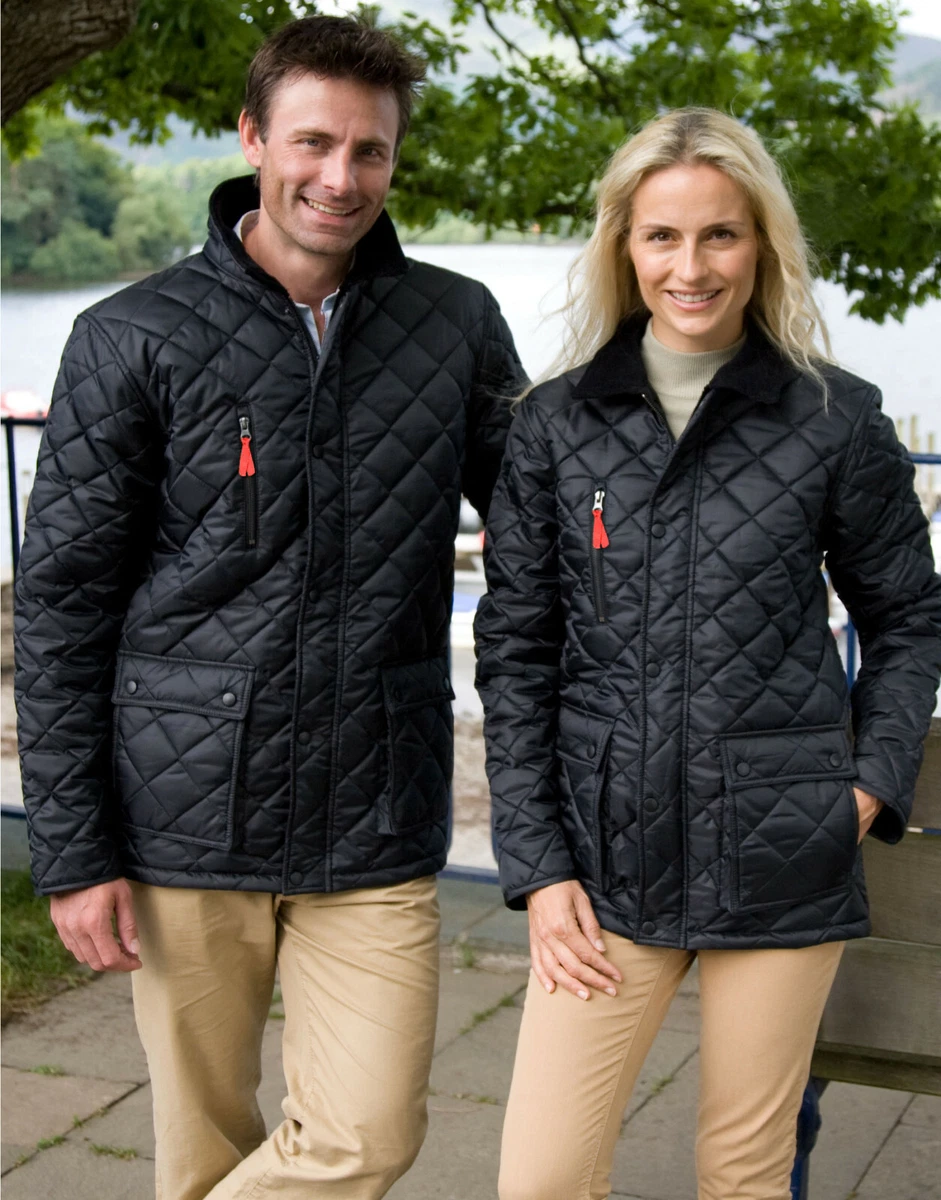 Fleece lined quilted best sale jacket