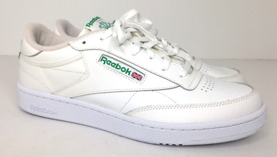 Reebok Classic Mens Leather Sneakers Sz 12 NEW W BOX Club C 85 AR0456