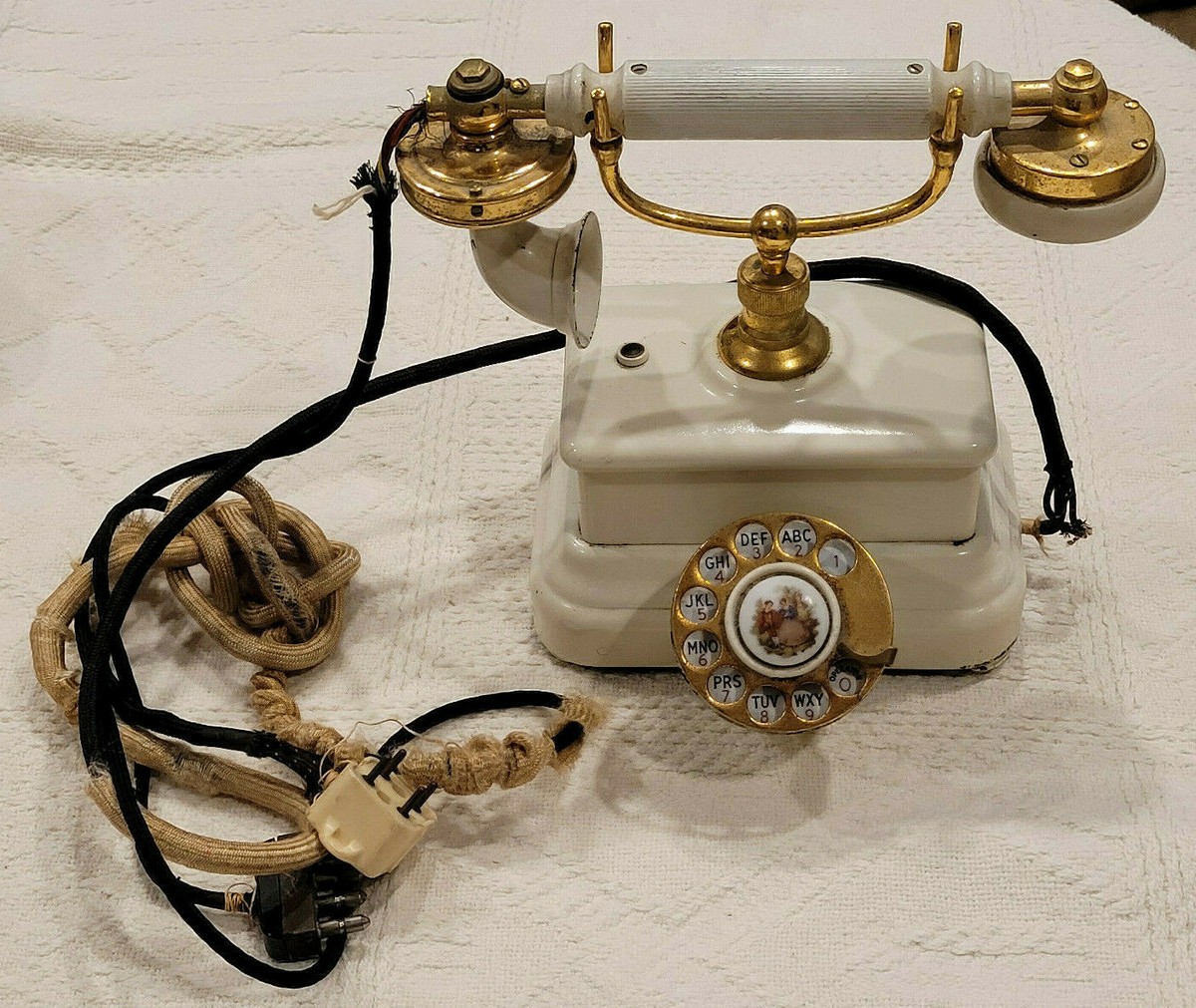 Antique AB Ericsson &Co Cradle Phone Stockholm Sweden 1895