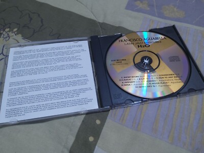 FRANCISCO AGUABELLA & his LATIN JAZZ ENSEMBLE ~ H2O ~ CD 1996 ~ VG