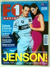 F1 Racing Magazine May 2000 Jenson Button, Schuey & Ferrari