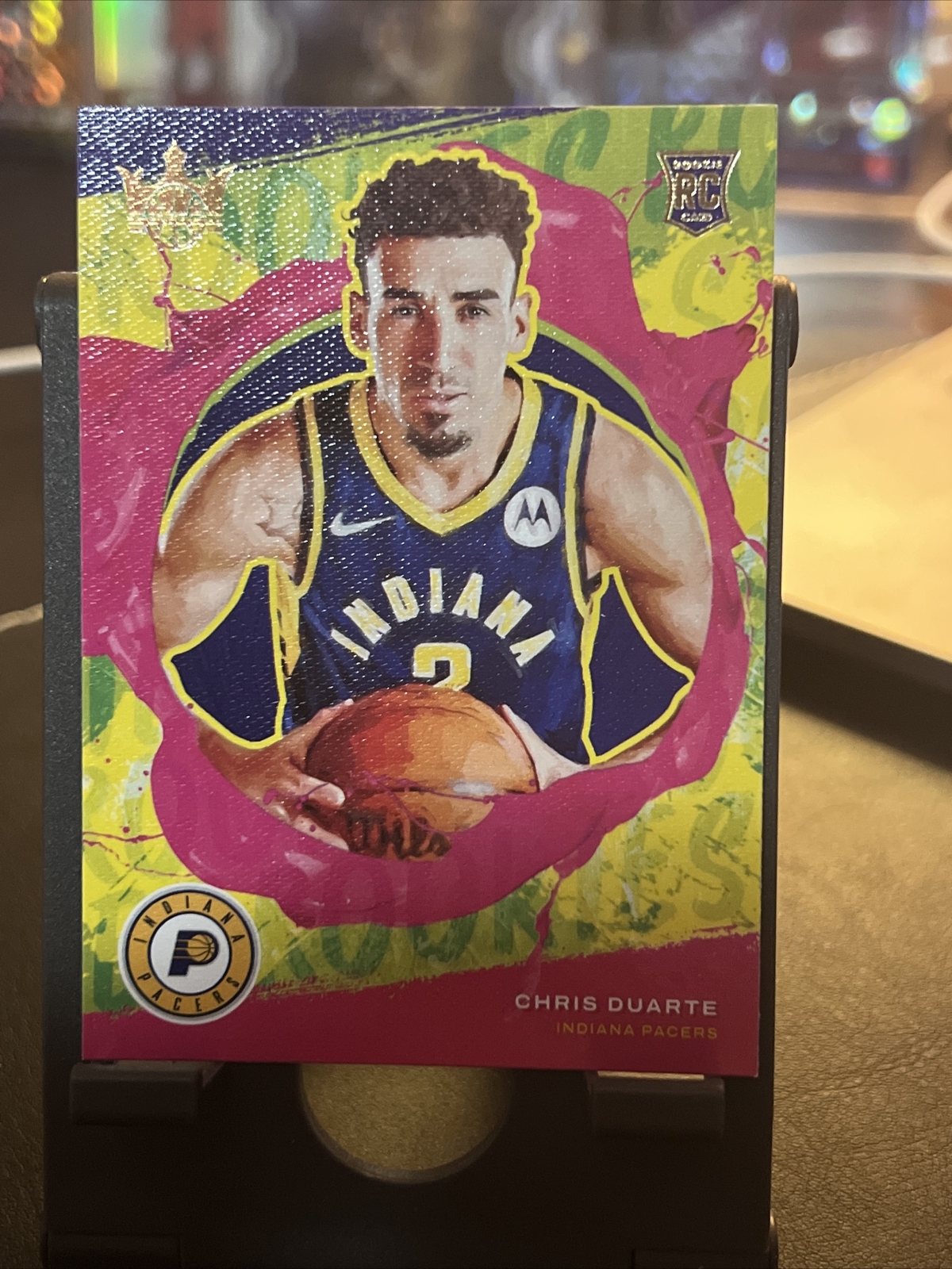 2021-22 Court Kings Chris Duarte Level 2 II Rookie Card RC #109 Pacers