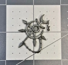 Warhammer 40K Chaos Space SLAANESH STANDARD TOP Noise Marines GW bit bitz AF25