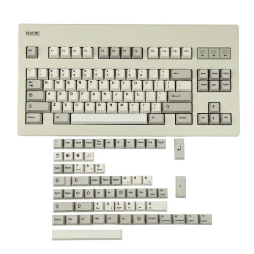 143 Shenpo Keycaps Cherry Profile Dye Sub Thick PBT Mac Keycap Set for ANSI 1...