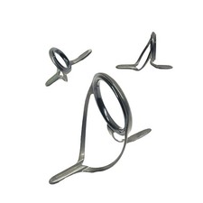 FUJI ALCONITE BCMNAG 3 LEG CRADLE GUIDE GUNSMOKE GREY - ROD BUILDING / REPAIRS