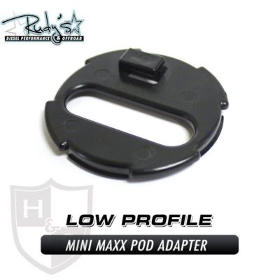 MINI MAX X Low Profile Pod Adapter Mount For Ford Dodge GM GMC Chevy 